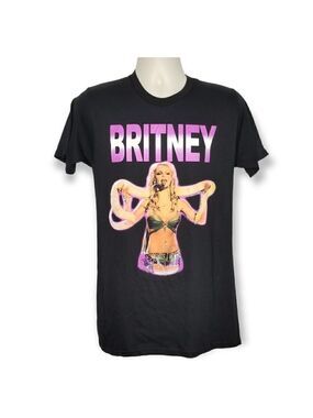 Britney Spears Slave 4 U‎ Snake Python Graphic Tee T-Shirt Size M